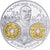 Francia, medalla, Histoire Monétaire, 25 Centimes Lindauer, Plata, FDC