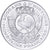 Francia, medalla, Histoire Monétaire, 25 Centimes Lindauer, Plata, FDC