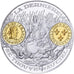 Francia, medalla, Histoire Monétaire, Double Tournois Henri III, Plata, FDC