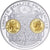 France, Medal, Histoire de la Monnaie Française, Ecu Constitutionnel, Silver