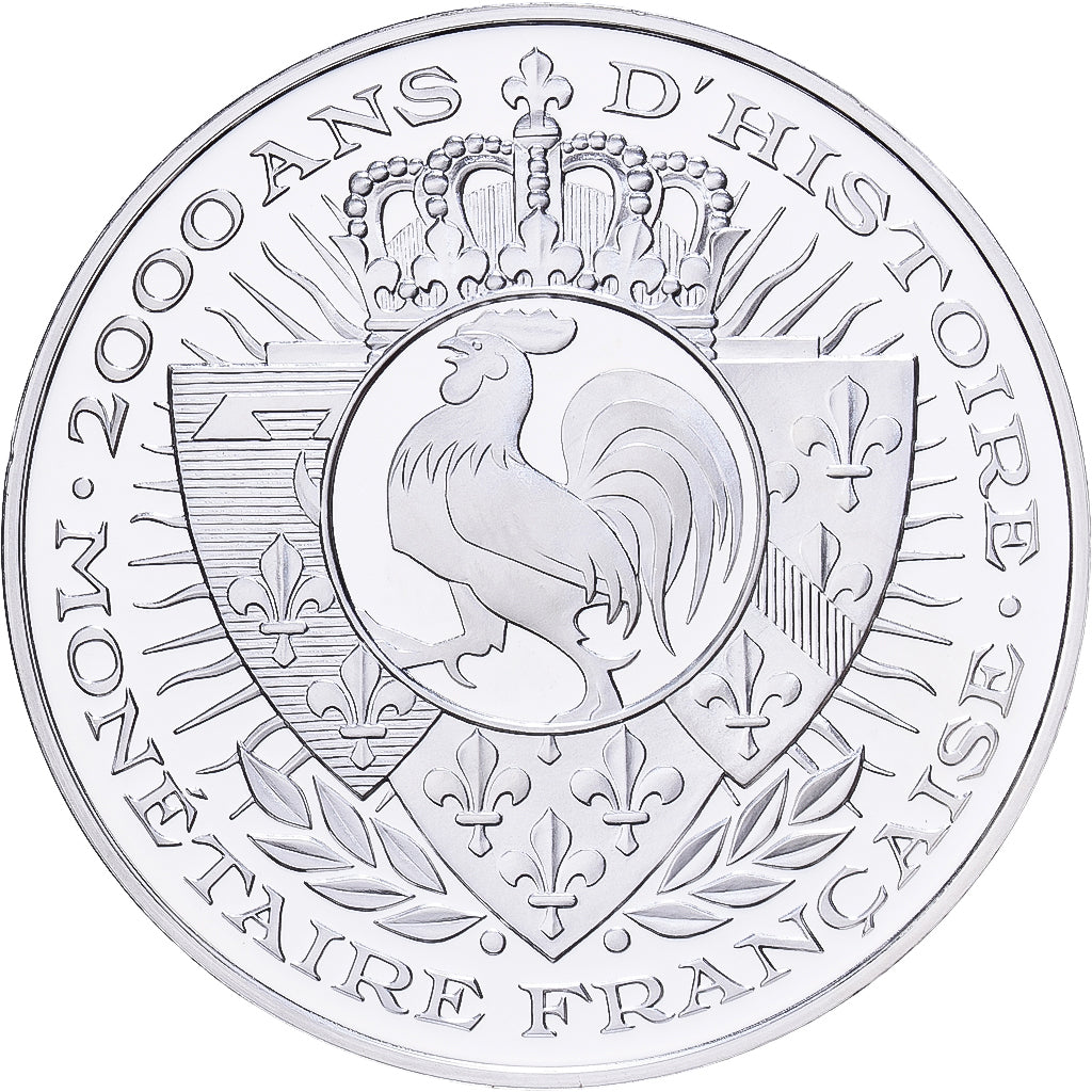 France, Médaille, Histoire Monétaire, 20 Francs Marianne, Argent, FDC