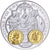 Francia, medaglia, Histoire Monétaire, Triens, Argento, FDC