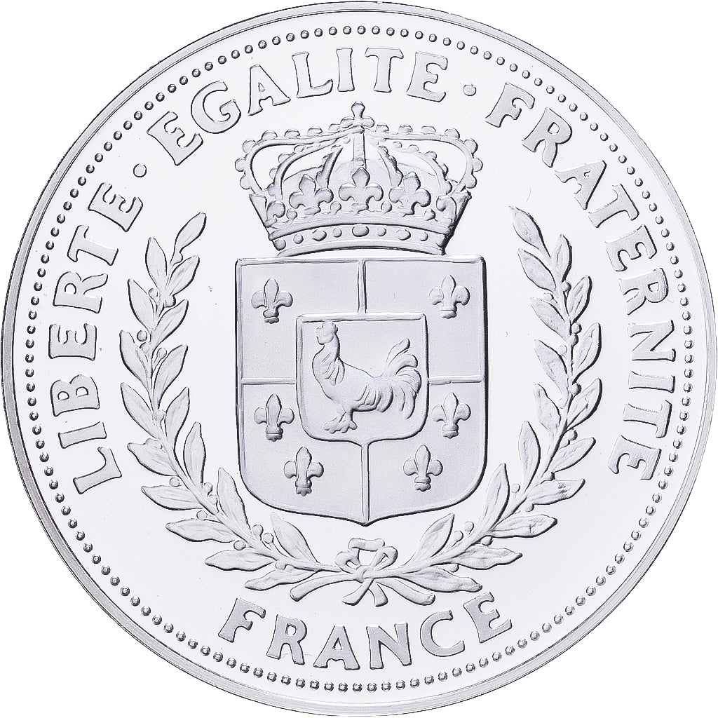 France, Medal, La Bataille des Ardennes, Silver, MS(65-70)