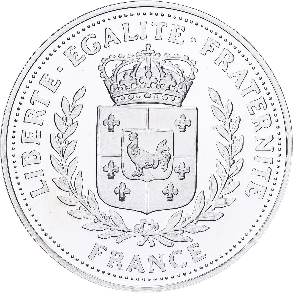 Frankreich, Medaille, De Gaulle, La Reconstruction de la France, Silber, STGL