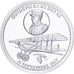 France, Médaille, Les as de l'aviation, Guynemer, Argent, FDC