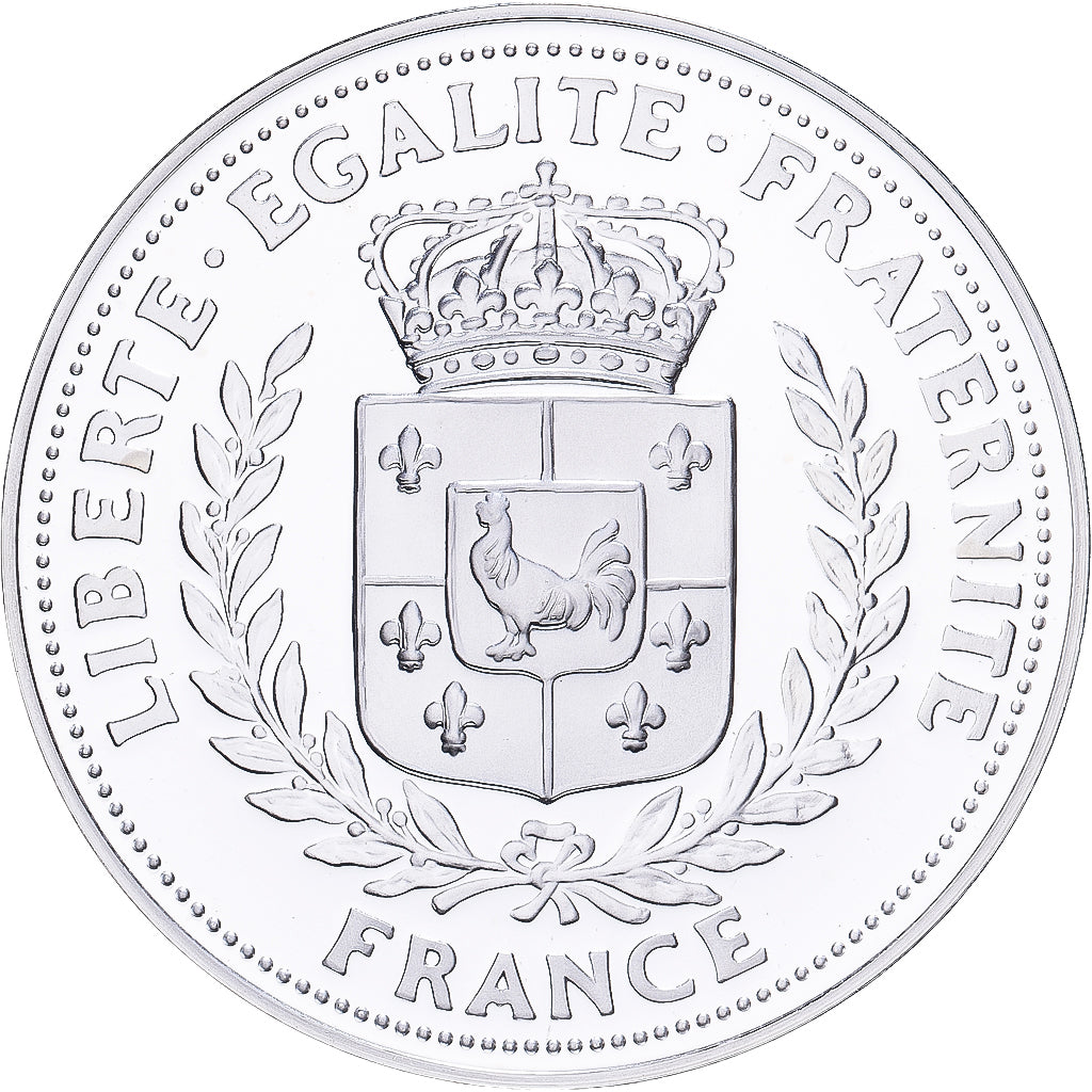 France, Médaille, Les as de l'aviation, Guynemer, Argent, FDC