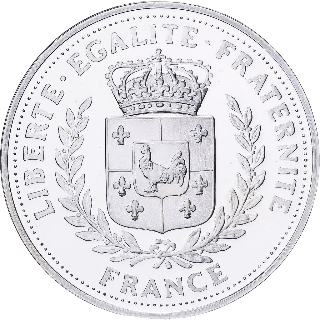 Francia, medalla, Paris Libéré 1944, Plata, FDC