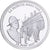 Frankrijk, Medaille, Lafayette, Défenseur de la Liberté, Zilver, FDC