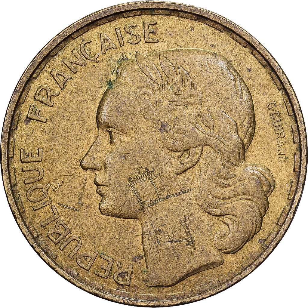 Frankrijk, 50 Francs, 1953, Beaumont le Roger, Aluminum-Bronze, ZG