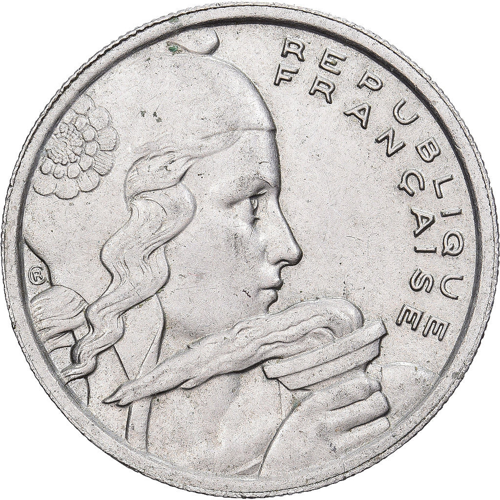 France, 100 Francs, Cochet, 1954, Beaumont - Le Roger, Copper-nickel, VF(30-35)
