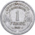 Francia, 1 Franc, Morlon, 1941, Paris, Alluminio, BB, KM:885a.1