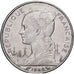 Réunion, 50 Francs, 1964, Nickel, ZF+, KM:12