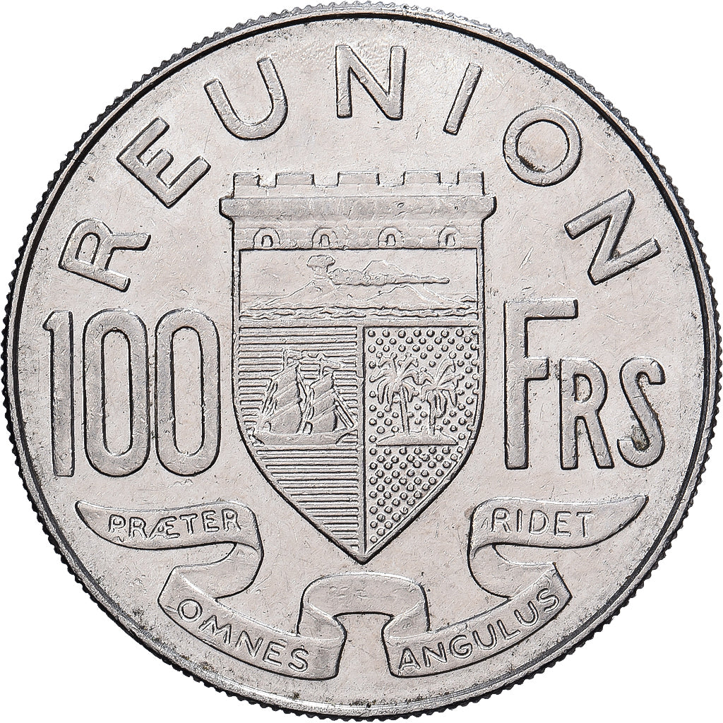 Reunion, 100 Francs, 1964, Paris, Nikiel, AU(50-53), KM:13