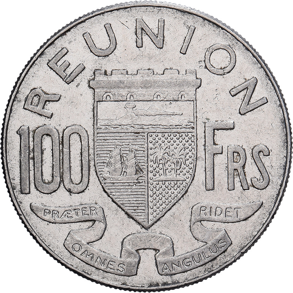 Reunion, 100 Francs, 1964, Paris, Nikiel, AU(50-53), KM:13
