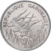 Gabon, 100 Francs, 1972, Nickel, AU(50-53)