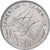 Cameroon, 100 Francs, 1975, type 2, Nickel, AU(55-58), KM:7