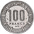Cameroon, 100 Francs, 1975, type 2, Nickel, AU(55-58), KM:7