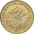 Zentralafrikanische Staaten, 10 Francs, 1975, Paris, Aluminum-Bronze, SS+, KM:9