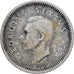 Sudafrica, George VI, 3 Pence, 1951, Argento, BB+, KM:35.2