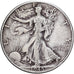 USA, Half Dollar, 1945, Philadelphia, Srebro, AU(50-53), KM:142