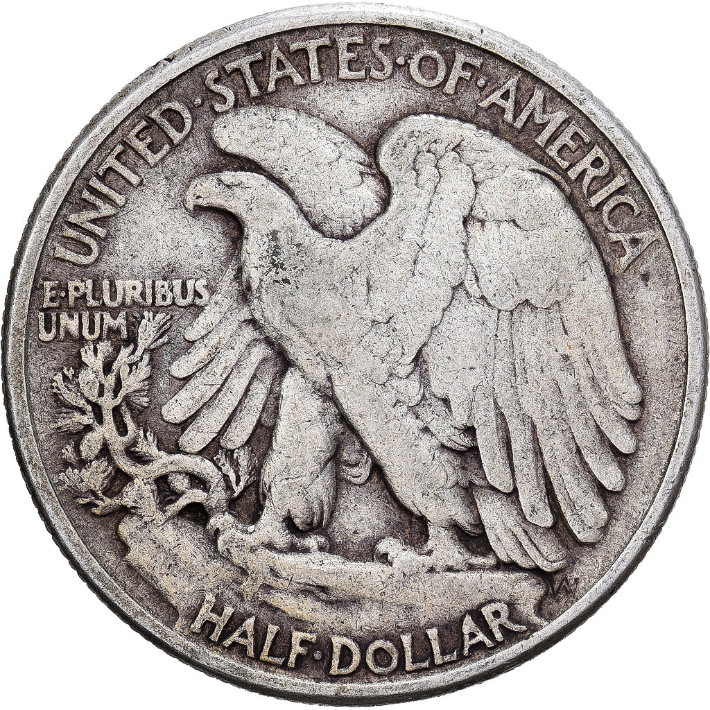 USA, Half Dollar, 1945, Philadelphia, Srebro, AU(50-53), KM:142