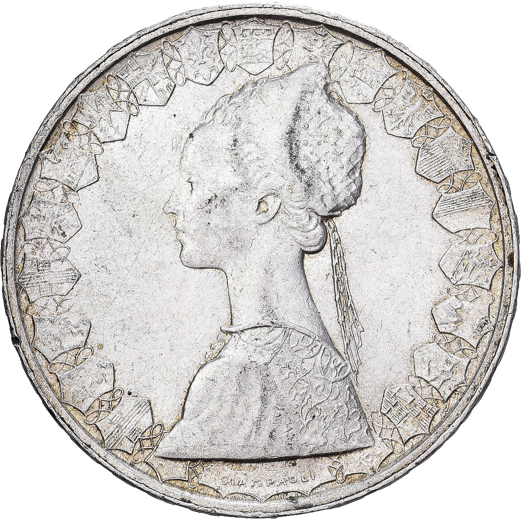 Italy, 500 Lire, 1960, Rome, Silver, VF(30-35), KM:98