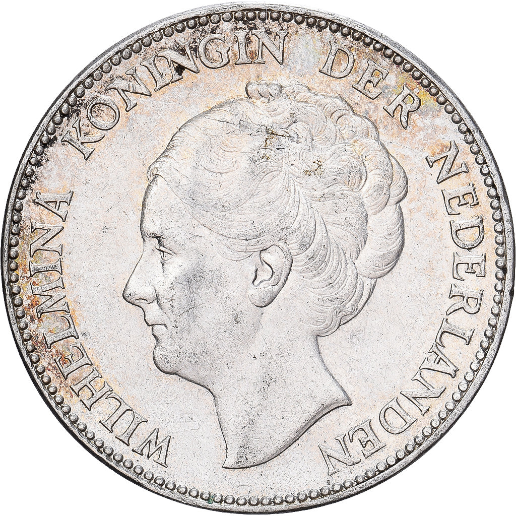 Paesi Bassi, Wilhelmina I, Gulden, 1931, Utrecht, Argento, SPL-, KM:161.1