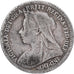 Grã-Bretanha, Victoria, 3 Pence, 1901, Prata, VF(30-35), KM:777