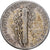 États-Unis, Dime, Mercury Dime, 1945, U.S. Mint, Argent, TB+, KM:140
