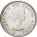 Canadá, Elizabeth II, 50 Cents, 1963, Royal Canadian Mint, Plata, BC+, KM:56