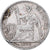 Indocia Francese, 10 Cents, 1899, Paris, Argento, BB, Lecompte:141, KM:9