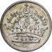 Münze, Schweden, Gustaf VI, 25 Öre, 1956, SS, Silber, KM:824