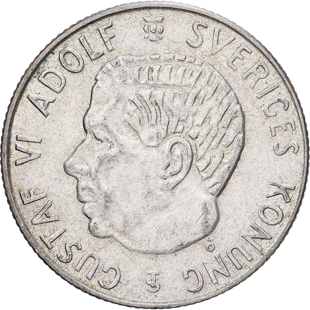 Schweden, 1 Krona, 1961, Kungsholmen, Nickel, SS+, KM:826