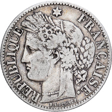 Francja, 2 Francs, Cérès, 1881, Paris, Srebro, EF(40-45), Gadoury:530a