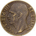 Włochy, Vittorio Emanuele III, 10 Centesimi, 1941, Rome, Aluminium-Brąz