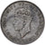 Afrique orientale britannique, George VI, 50 Cents, 1942, Heaton, Argent, TB+
