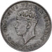 British East Africa, George VI, 50 Cents, 1942, Heaton, Silber, S+, KM:27