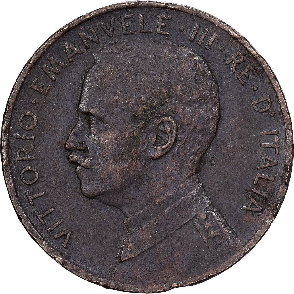 Włochy, Vittorio Emanuele III, 5 Centesimi, 1909, Rome, Brązowy, EF(40-45)