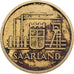 SARRE, 20 Franken, 1954, Paris, Aluminio - bronce, BC+, KM:2