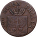 Stati tedeschi, PRUSSIA, Friedrich Wilhelm IV, Pfennig, 1821, Berlin, Rame, B+