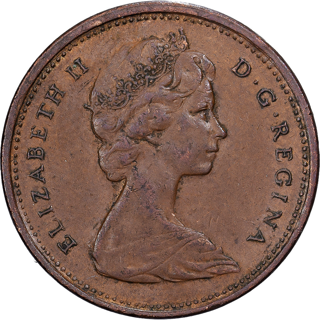 Kanada, Elizabeth II, Cent, 1967, Royal Canadian Mint, Bronze, SS, KM:65