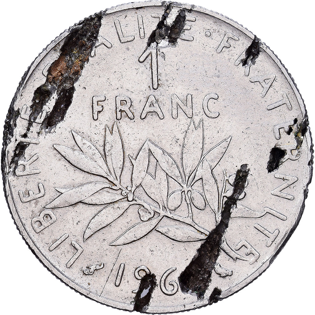 Francia, Franc, Semeuse, 1960-1969, Paris, Nichel, MB, Gadoury:474