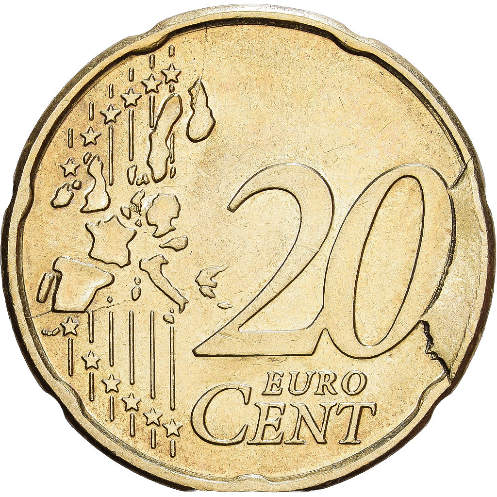 Belgien, 20 Centimes, 2002, Brussels, Nordic gold, SS, KM:228