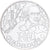 Francja, 10 Euro, Guadeloupe, 2012, MDP, Srebro, MS(63)