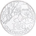 France, 10 Euro, Guadeloupe, 2012, MDP, Silver, MS(63)