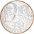 Francja, 10 Euro, Mayotte, 2012, Srebro, MS(63)