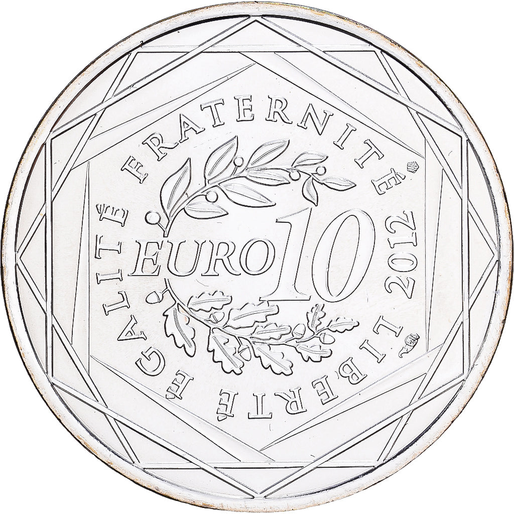Frankreich, 10 Euro, Limousin, 2012, Silber, UNZ+