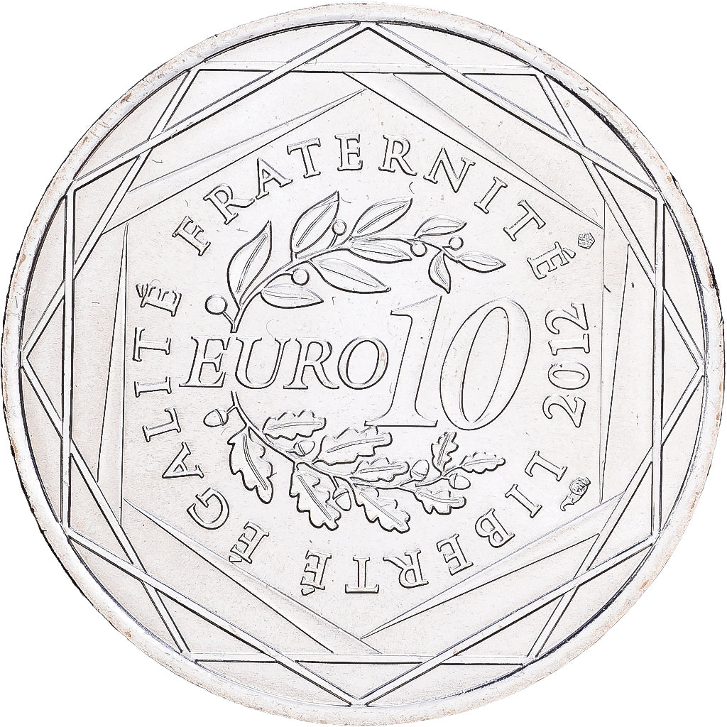 Frankrijk, 10 Euro, Picardie, 2012, Zilver, UNC-, KM:1882