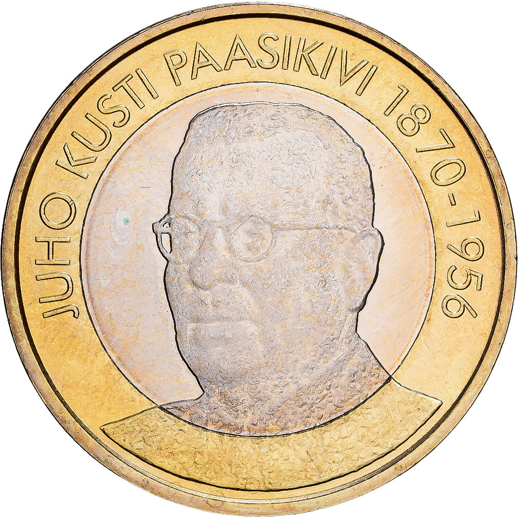 Finlandia, 5 Euro, FS, 2017, Mint of Finland, Bi-metallico, SPL