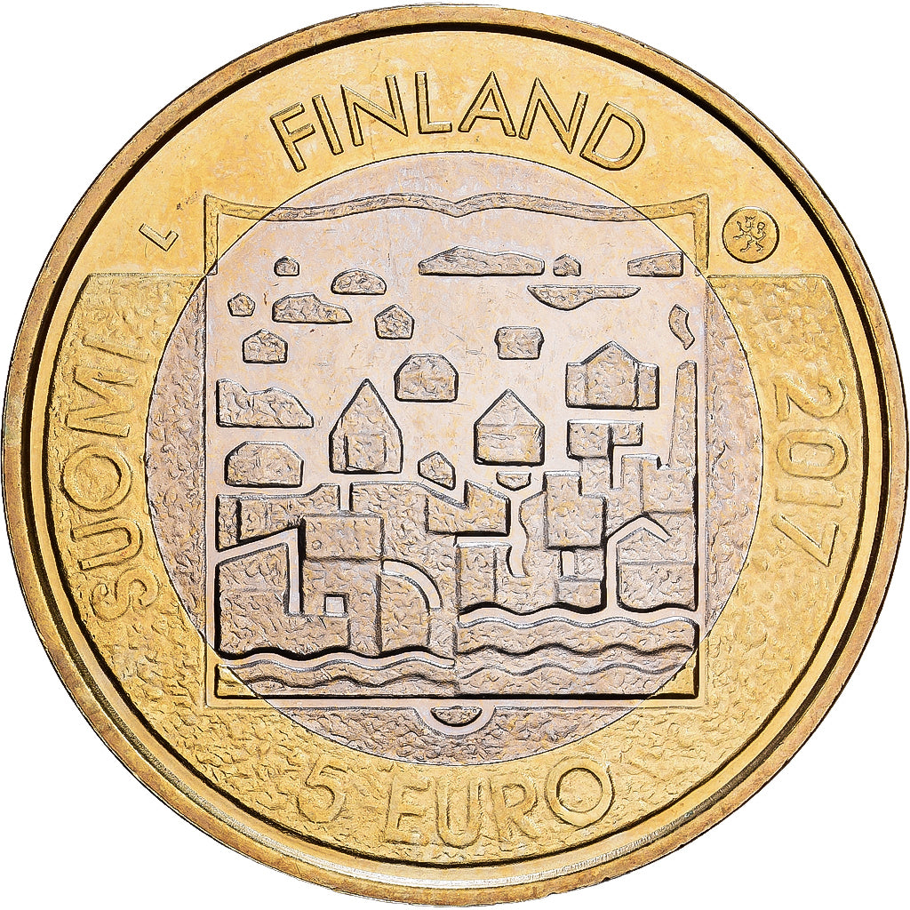 Finnland, 5 Euro, 2017, Bi-Metallic, UNZ, KM:New